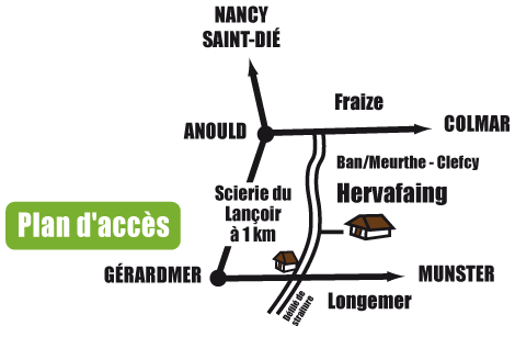 Plan de situation de la bergerie