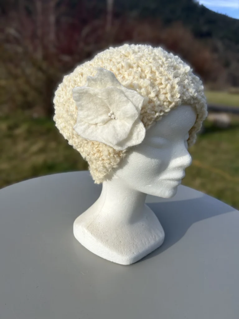 Nos produits 2 Bonnet laine tricotée